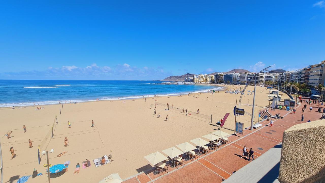 Apartament Salema Beach, Primera Linea En Playa De Las Canteras Las Palmas de Gran Canaria Zewnętrze zdjęcie